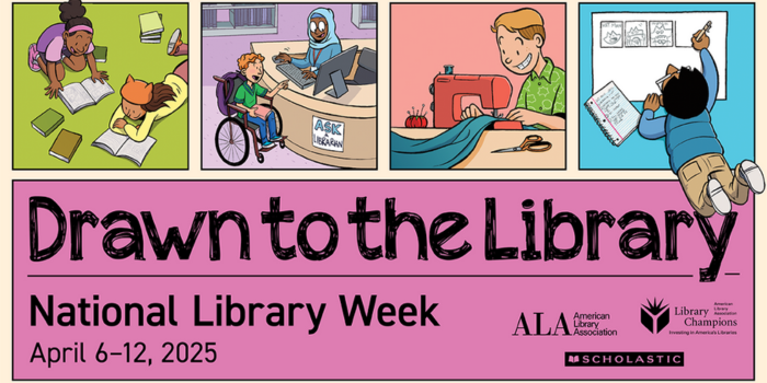 Drawn to the Library: National Library Week