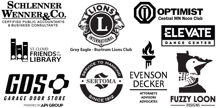 logos of Summer Reading Challenge sponsors