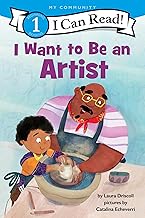 Book cover of "I want to be an artist"