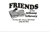 Albany Friends of the Library logo Albany Friends of the Library logo
