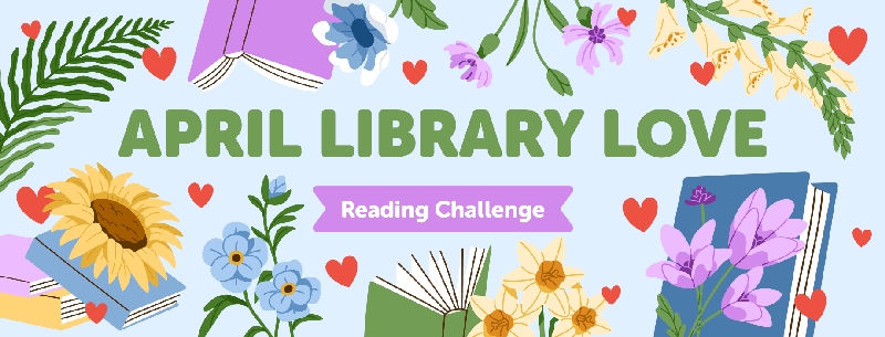 April Library Love reading challenge