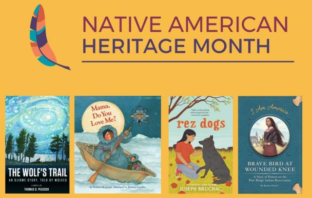 Native American Heritage Month [book covers of books mentioned in article]