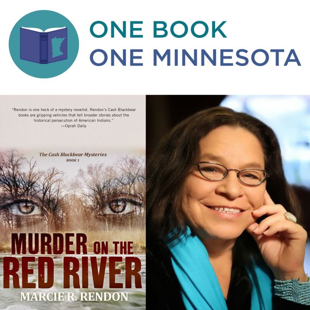 Murder on the Red River book cover next to photo of author