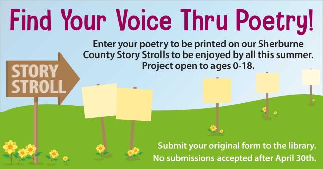Find Your Voice Thru Poetry!